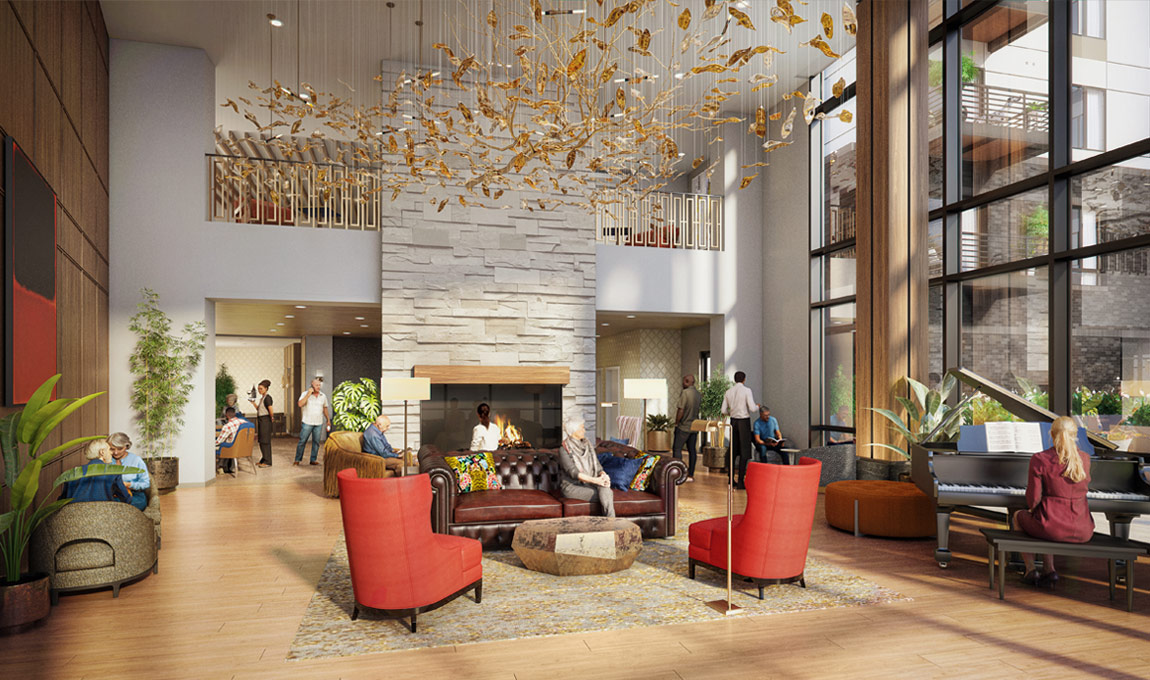 The Reserve at Lone Tree Lobby
